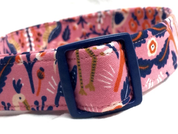 Rifle Paper Co. Dog Collar - Pink Tapestry Rose