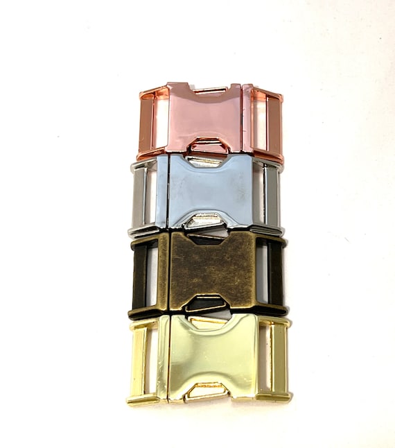UPGRADE (NO ENGRAVING): Metal Buckle for Dog Collar - 1", 3/4" 5/8"