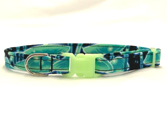Glow in the Dark Cat Collar - Moonscape - Breakaway