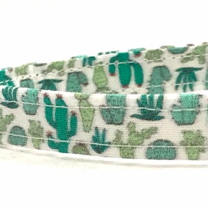 Cactus Cat Collar for Girl, Boy - Breakaway