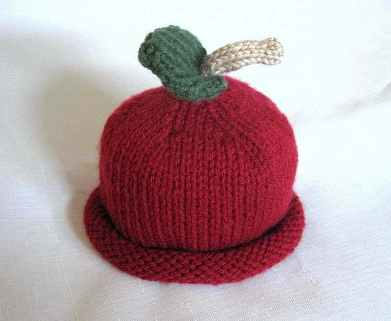 Boston Beanies Fruit Hat Knit Berry Cotton Baby Hat Etsy