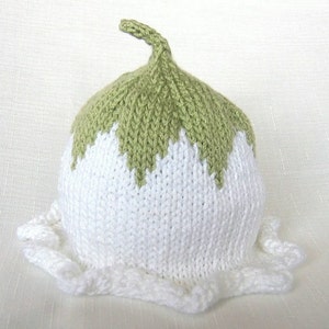 Baby Flower Fairy Hat Pattern, knit, Boston Beanies image 2