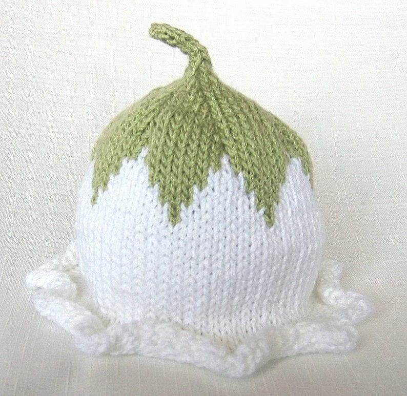 Baby Flower Fairy Hat Pattern, knit, Boston Beanies image 2