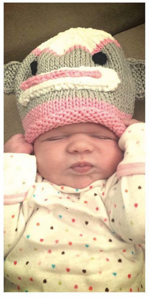 cotton monkey cap for babies