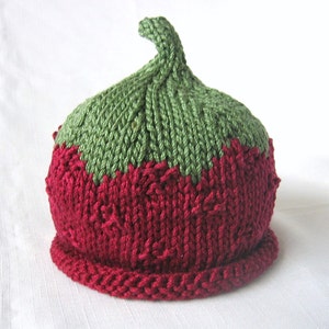 Baby Fruit and Berry Knit Pattern, Three Pattern Set, Boston Beanies - Etsy