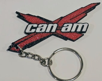 Can am キーチェーン - レッド