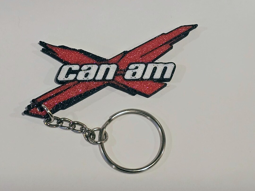 Can Am Keychain - Red - Etsy