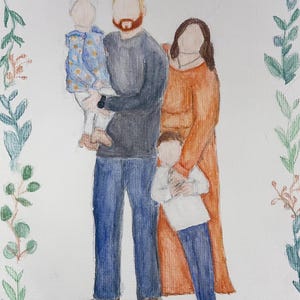 Custom Watercolor Portraits