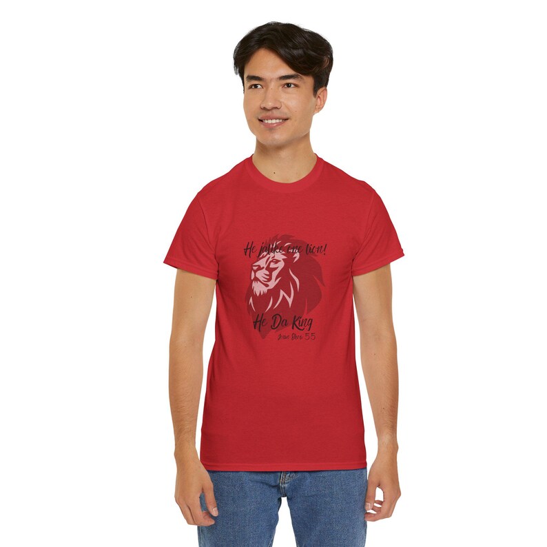 Lion King Hawaii Pidgin Scripture Tee - Christian Gift image 10