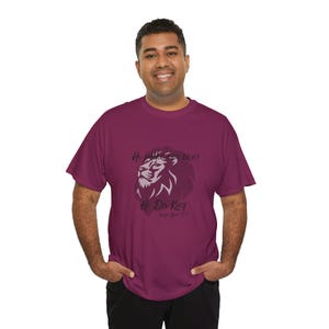 Lion King Hawaii Pidgin Scripture Tee - Christian Gift image 9