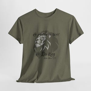 Lion King Hawaii Pidgin Scripture Tee - Christian Gift image 4
