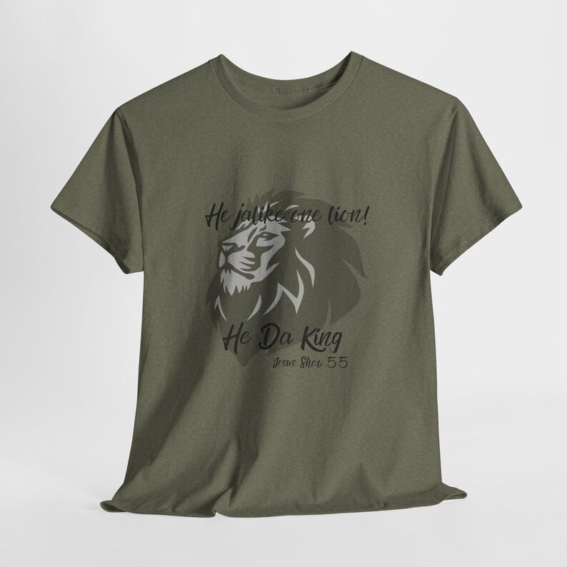 Lion King Hawaii Pidgin Scripture Tee - Christian Gift image 4
