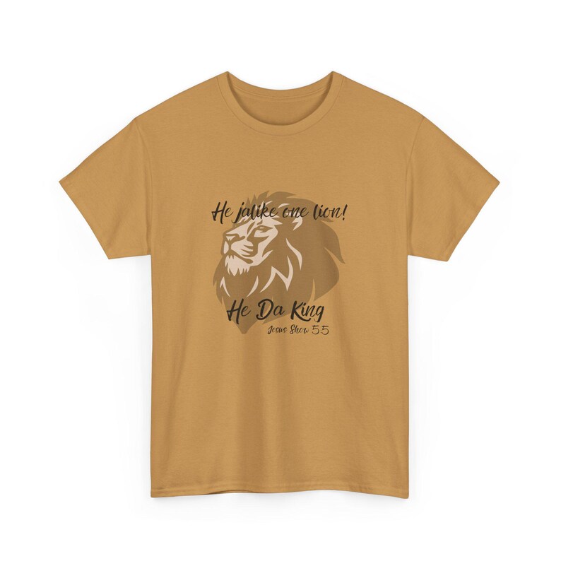 Lion King Hawaii Pidgin Scripture Tee - Christian Gift image 2