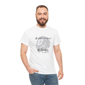 Lion King Hawaii Pidgin Scripture Tee - Christian Gift image 1