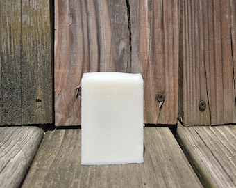 Pure Tallow Soap Bar, Unscented Sensitive Skin Face & Body Wash, Grass Fed Beef Tallow, Handmade All Natural Cold Process