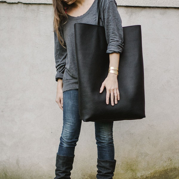 Black Oversized Giant Tote Bag, Patkas Giant bag Original