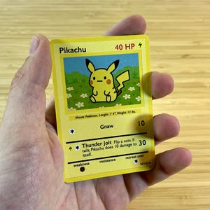 Cartas Pokémon Imán | Pikachu, Eevee, Charizard, Gengar | Cute Fridge Magnet Gift
