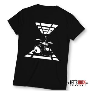 Drummer Light - T-Shirt musicians, tshirt music band, Alternative Musician, drummers Gifts, grunge t shirt, gifts for drummers, drums style