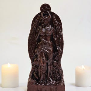 Lilith Statue | Feminine Icon of Mythology | Spiritual Home Accent