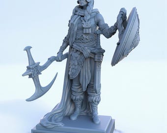 Handmade Freya Statue: Norse Goddess of Love & Magic - Pagan Altar Figurine