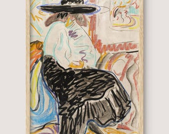 Seated Woman in the Studio