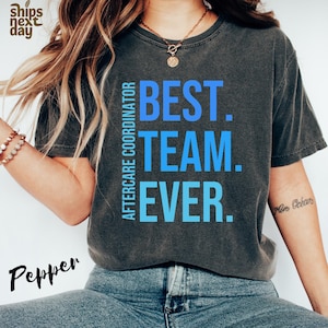 Comfort Colors Custom Team Shirt, Customized Best Team Ever Shirt, Teammate T-Shirt, Work Team Coworkers, Team Member Shirt, Company T-shirt