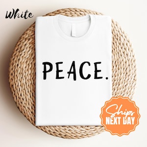 Comfort Color Peace Shirt, No War T-shirt, Freedom Love Tee, World Peace Shirt, Anti War Shirt, Human Rights Shirt for Women