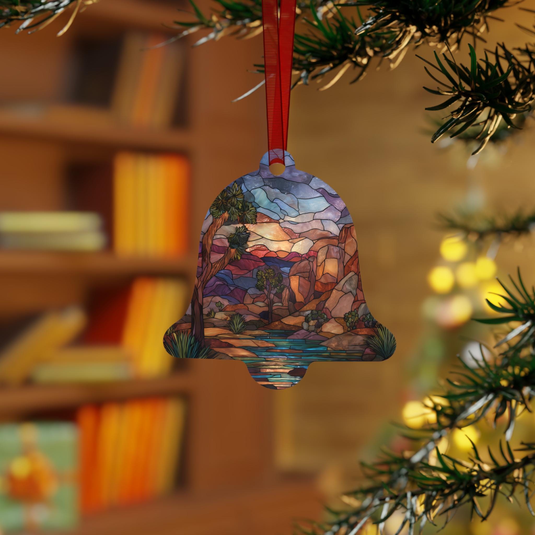 ジョシュアツリーのオーナメント | ステンドグラス風 | カリフォルニア