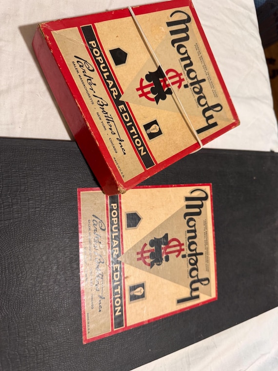 Vintage Monopoly “Popular” Game