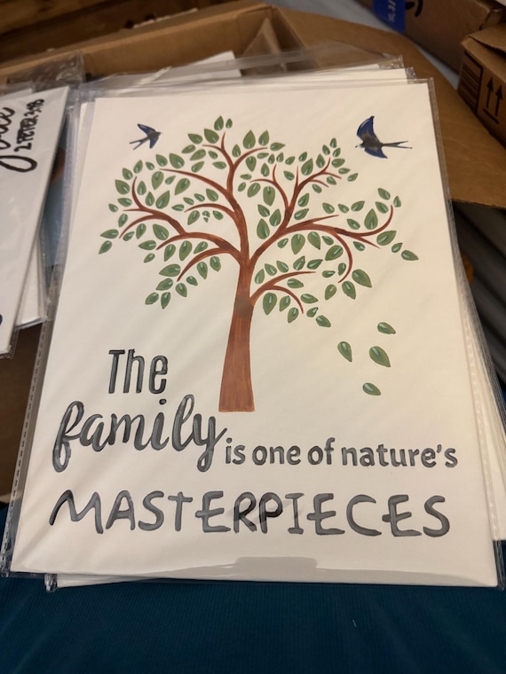 Canvas Painting - Family Tree
