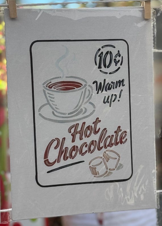 Canvas Painting - Hot Chocolate