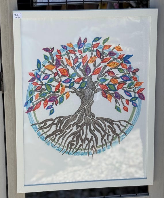 Painting - Colorful Tree of Life