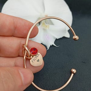 Custom Engraved Bracelet, Knot Bracelet,name or message Bangle,Gold ,Silver ,Rose Gold Plated women&#39;s cuff,Mum Gift Postpartum for christmas