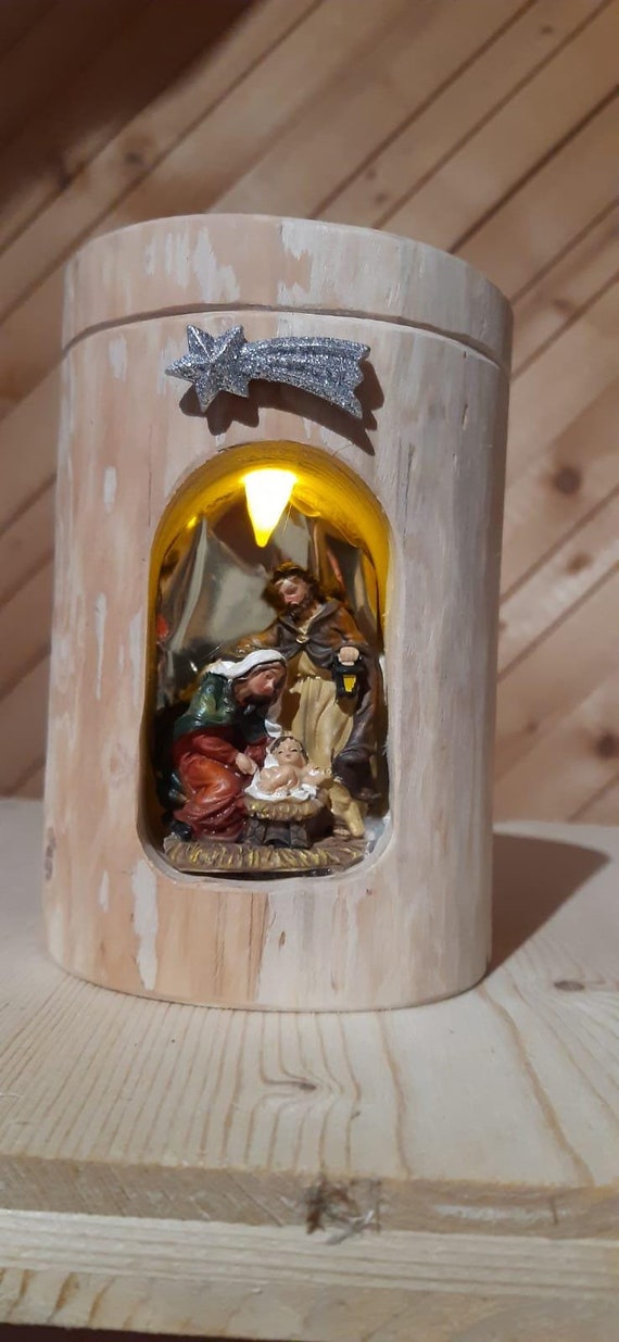 Nativity Scene Christmas Sustainably Illuminated