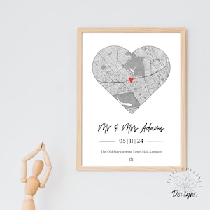 Hochzeitsgeschenk Druck Personalisierte Karte Hochzeitsgeschenk Gedruckt Gerahmt Ungerahmt A4 Geschenk Paar Bestseller Ehe Geschenk Personalisieren Veranstaltungsort