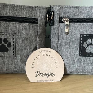 Sac de promenade personnalisé pour chien : porte-gâteries pour animaux de compagnie résistant à l'eau avec cadeaux personnalisés