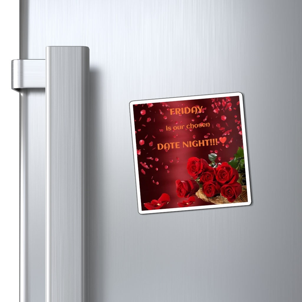 Refrigerator Note Reminder Save The Date Etsy