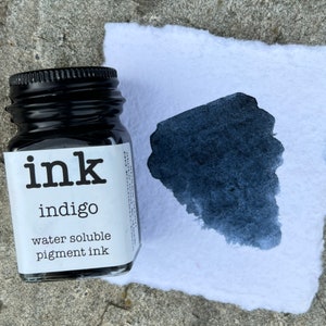 Indigo Mixed Media Ink