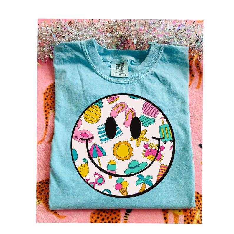 Smiley Png, Smiley Face Png, Happy Png, Beach Png, Sublimation - Etsy