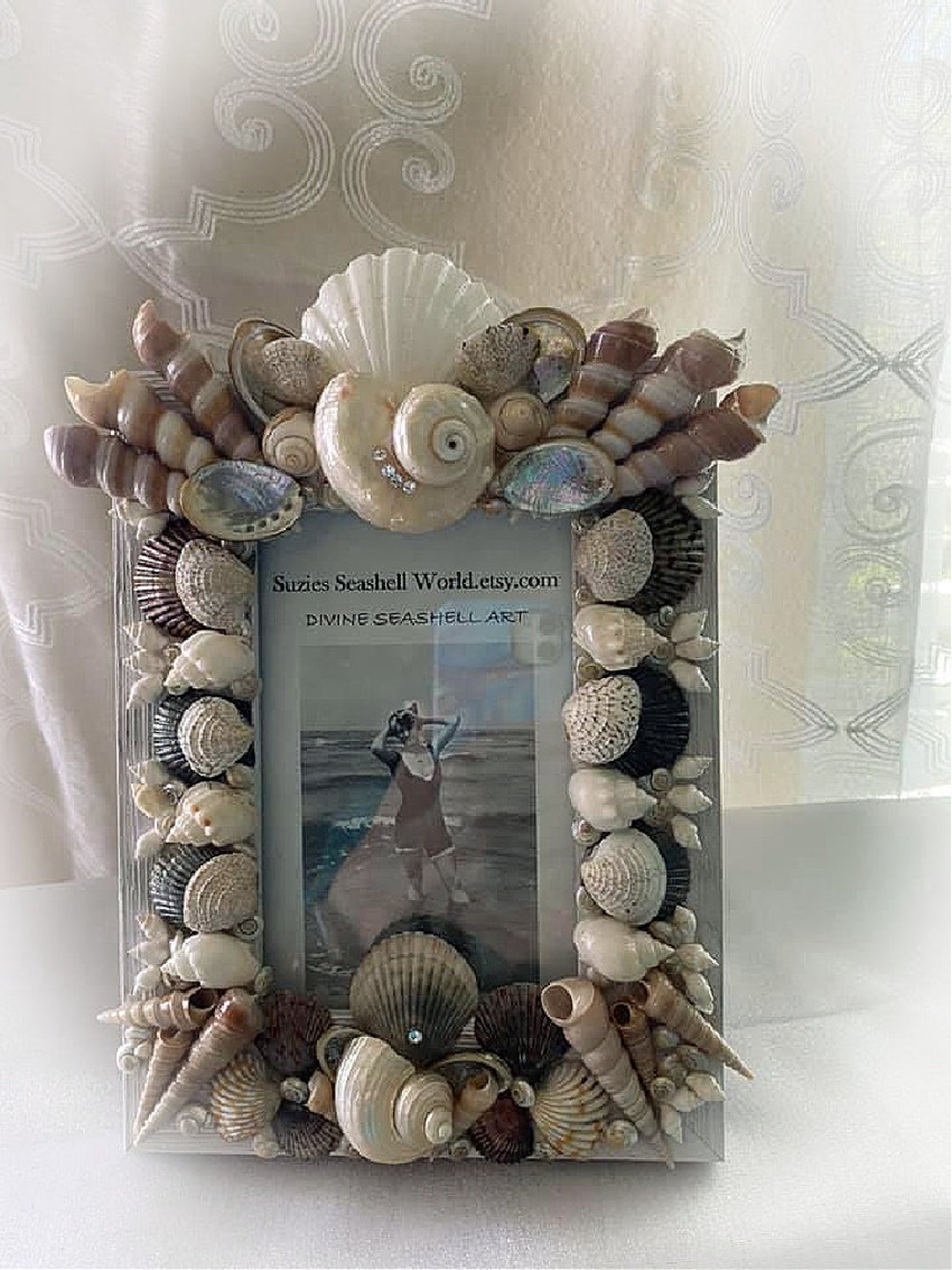 Pearl Goddess Seashell Frame - Etsy