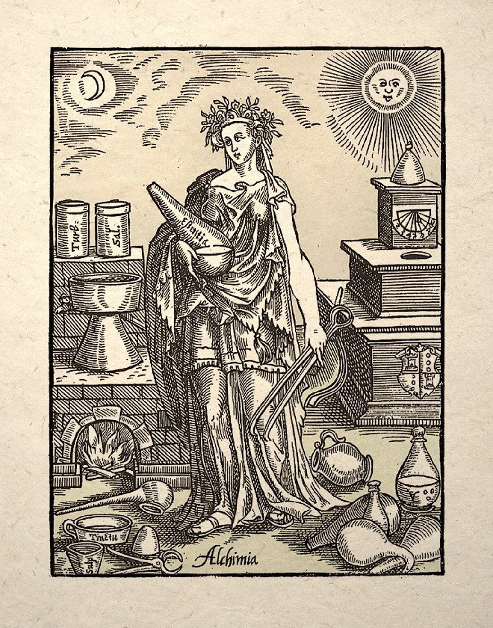 Eternal Cultivation Of Alchemy Alchemy Science History Art Print Alchimia - Etsy