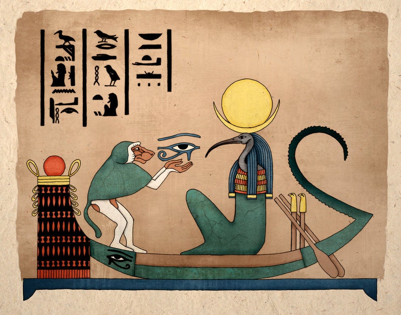 ancient Egyptian god of knowledge Thoth