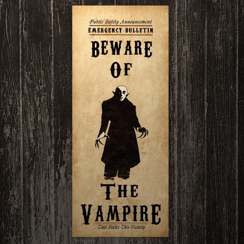 Nosferatu vampire Artwork