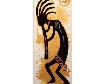 Kokopelli Art Poster Print Southwestern Petroglyph Artwork