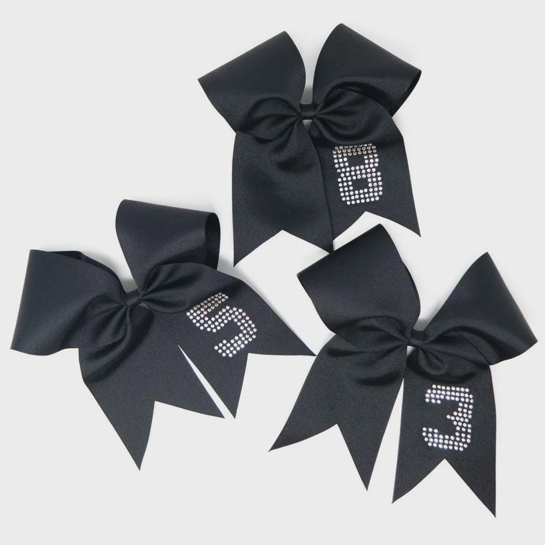 Custom Sports & Cheer Bows | Personalized With Sport, Team Colors ...