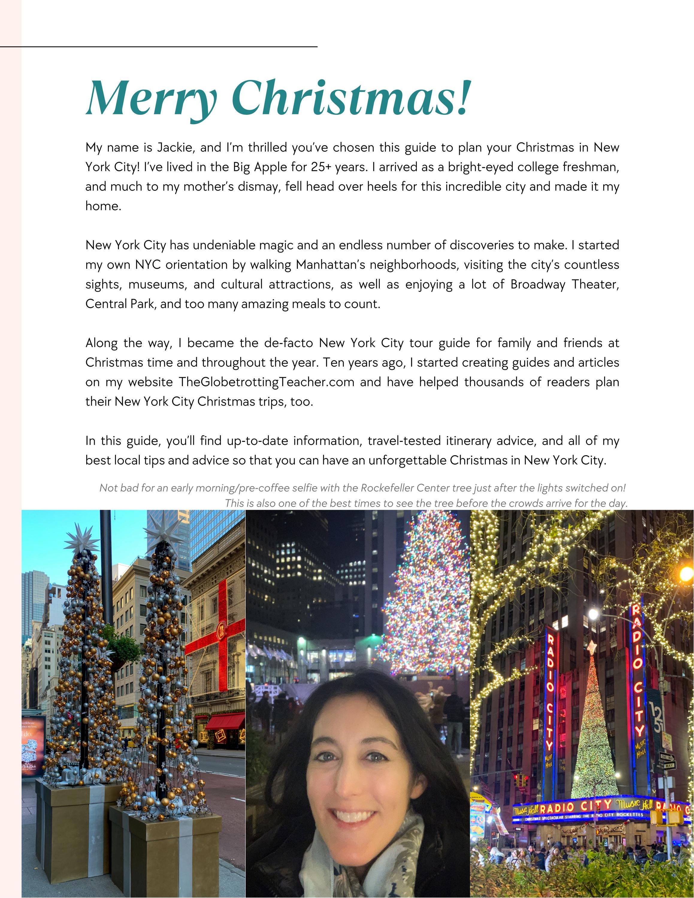 The ESSENTIAL NYC Christmas 2025 Travel Guide: Local's 4-day Holiday  Itinerary (digital Download, PDF, 54 Pages) - Etsy, image size:2317x3000