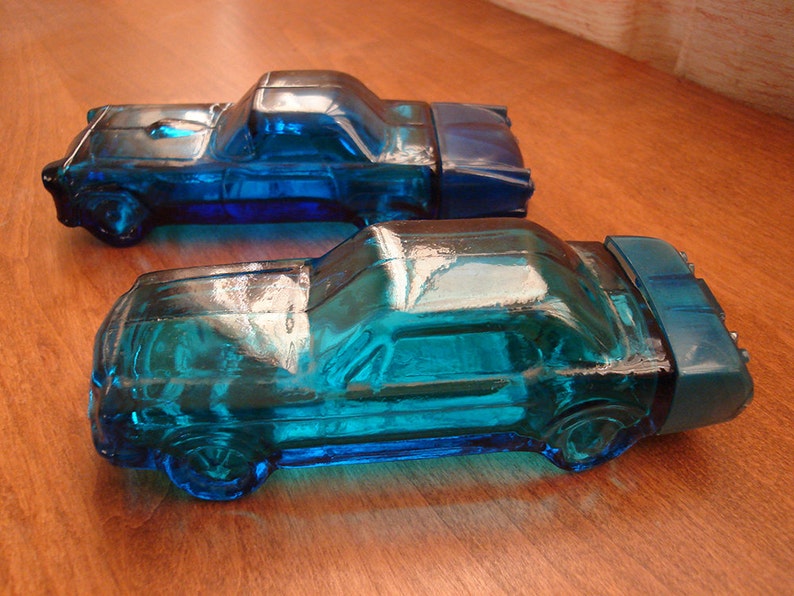 Avon Car Cologne Bottles Ford Mustang and Thunderbird Etsy