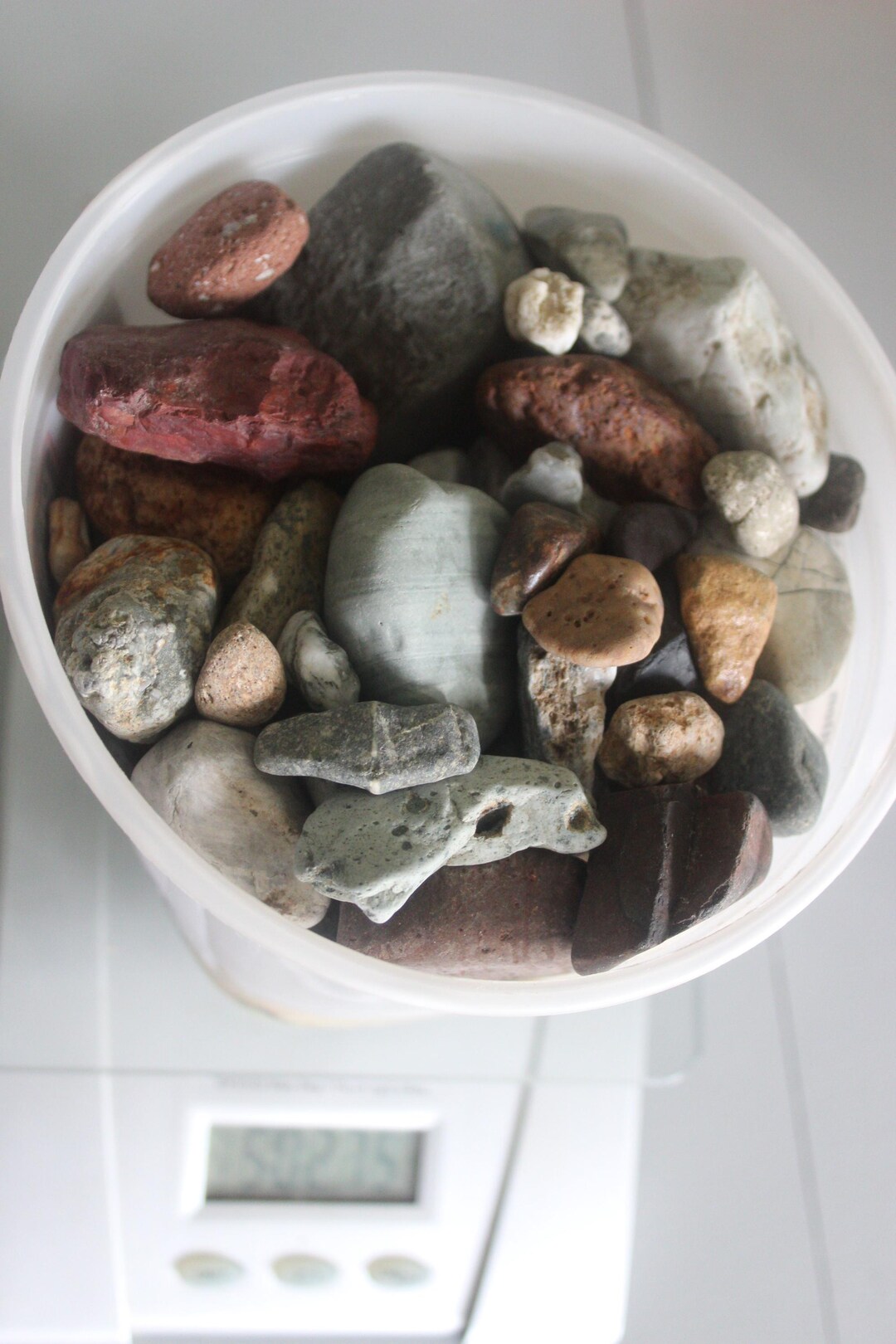 View of Beach Wedding Decor 5 LBS of River Rocks FREE SHIPPING Rustic ...