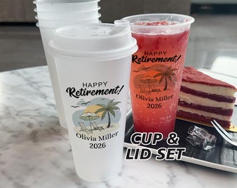 Retirement Frosted Cups/Moms and Mimosas Frosted Cups/Retirement Party Frosted Cups Favors/Mom Celebration Gifts in Bulk/Thank you Favors