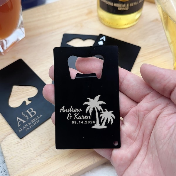 Custom Wedding Favors Bottle Opener/Wedding Bottle Opener for Guests in Bulk/Opener Favor for Wedding Supplies/Holiday Wedding/Wedding Gift